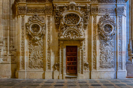 SALAMANCA, SPAIN, OCTOBER 5, 2017: Interior of the Cathedral at Salamanca, Spainのeditorial素材