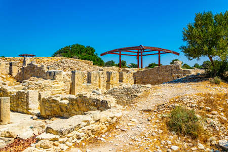 Ruins of the ancient Kourion site on Cyprus