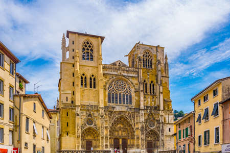 Cathedral in Vienne, Franceの写真素材