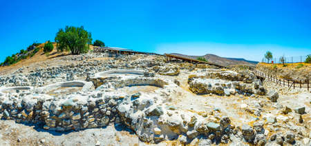 Original neolithic dwellings at Choirokoitia, Cyprus