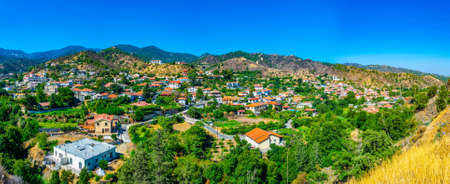 Kakopetria village on Cyprus