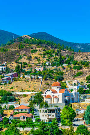Kakopetria village on Cyprusの写真素材