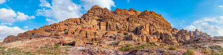 Petra valley in Jordan
