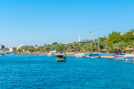 Seaside of Eilat in Israel