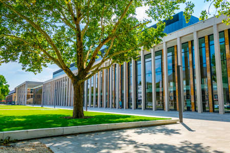 RheinMain Congress Center in Wiesbaden, Germanyのeditorial素材