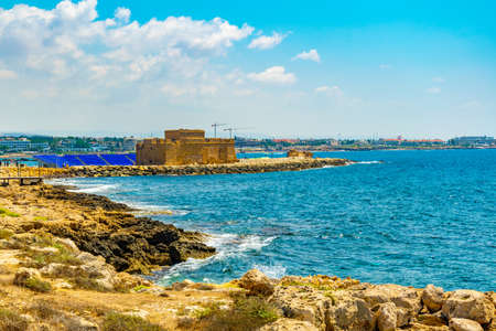 Paphos castle on Cyprusのeditorial素材