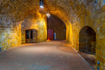 NICOSIA, CYPRUS, AUGUST 24, 2017: Interior of Famagusta gate at Nicosia, Cyprus