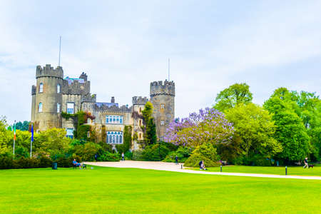 Malahide castle in Irelandのeditorial素材