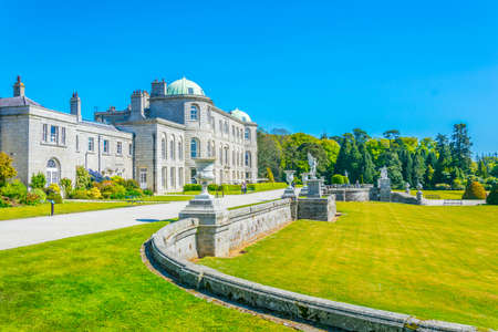 Powerscourt Estate in Irelandのeditorial素材