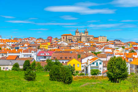 View of cityscape of Viseu, Portugal