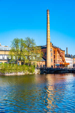 City museum in the swedish city Norrkopingのeditorial素材