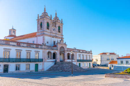 Sanctuary of Our Lady of Nazare in Portugalの写真素材