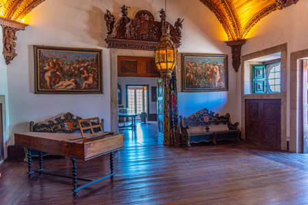 CASA DE MATEUS, PORTUGAL, MAY 25, 2019: Interior of Casa de Mateus estate in Portugalのeditorial素材