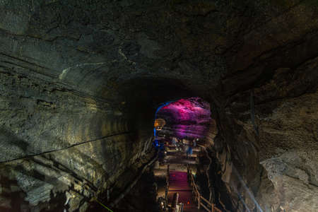 Manjanggul Cave at Jeju island, Republic of Korea