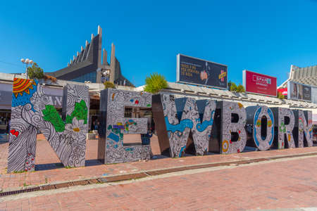 PRISHTINA, KOSOVO, SEPTEMBER 16, 2019: Newborn monument in Prishtina, Kosovoのeditorial素材