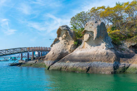 Gatbawi rock in Mokpo, Republic of Korea