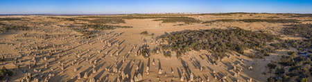 Sunset over the Pinnacles desert in Australia