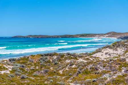 Salmon bay at Rottnest island in Australiaの写真素材