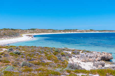Salmon bay at Rottnest island in Australiaの写真素材