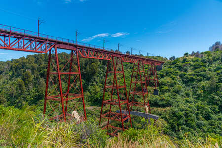 Makatote viaduct in New Zealand