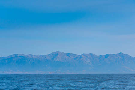Coastline near Kaikoura in New Zealandの写真素材