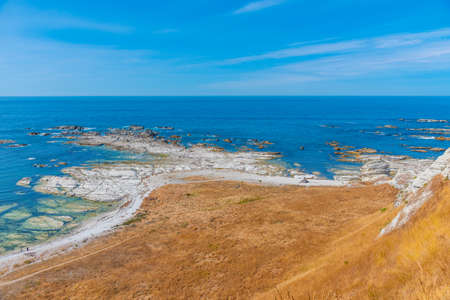 Landscape of Kaikoura peninsula in New Zealand