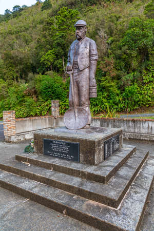Brunner Mine Historic Area in New zealandのeditorial素材