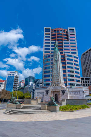 Wellington Cenotaph in New Zealandのeditorial素材