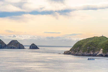 Northern coast of South Island of New Zelandのeditorial素材