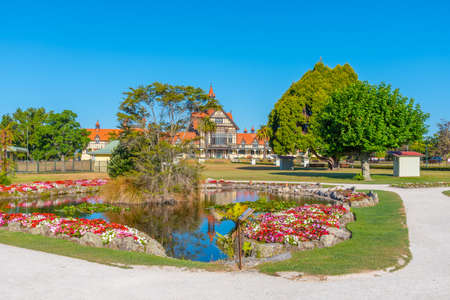 Rotorua museum in New Zealandのeditorial素材