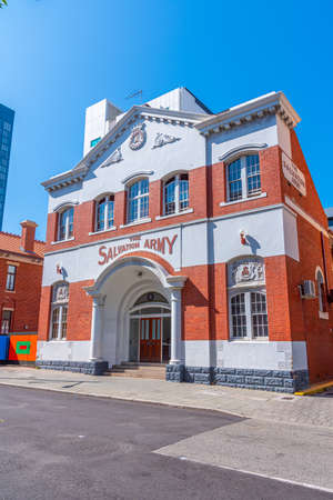 PERTH, AUSTRALIA, JANUARY 18, 2020: Salvation army building in Perth, Australiaのeditorial素材