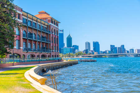 PERTH, AUSTRALIA, JANUARY 18, 2020: Old swan brewery in Perth, Australiaのeditorial素材