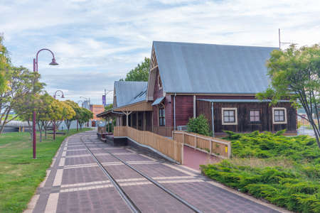 Old Launceston Tramway station in Tasmania, Australiaの写真素材