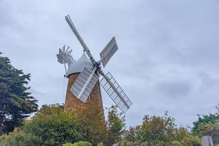 Callington mill at Oatlands, Tasmania, Australiaのeditorial素材