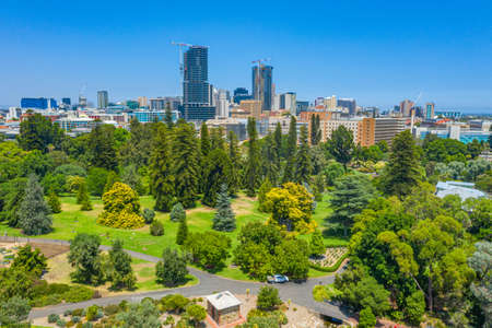 Botanic garden in Adelaide, Australiaのeditorial素材