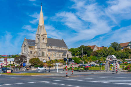St Luke's Anglican Church in Oamaru, New Zealandのeditorial素材