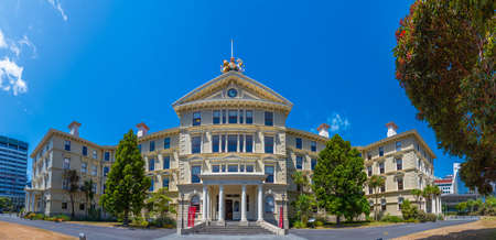 Victoria University's Law School in Wellington, New Zealandのeditorial素材