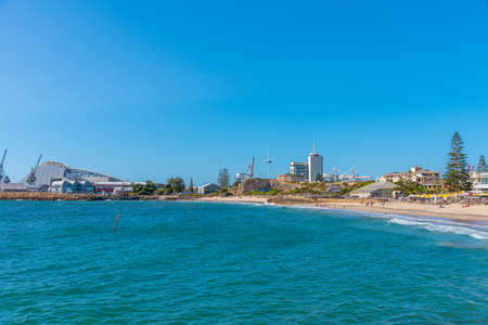 Roundhouse behind bathers beach in Fremantle, Australia