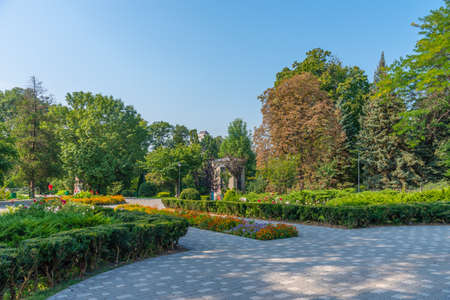 Botanical garden in Kyiv, Ukraineの写真素材