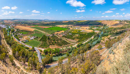 Countryside of Arcos de la Frontera in Spain