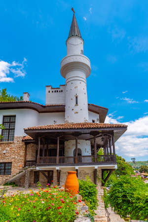 Palace of Queen Maria in Bulgarian city Balchikのeditorial素材