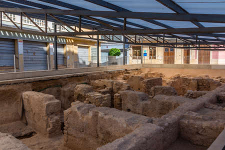 Ancient ruins in the spanish town Elcheのeditorial素材