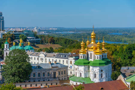 Church of the Saviour at Berestove in Kiev, Ukraineのeditorial素材