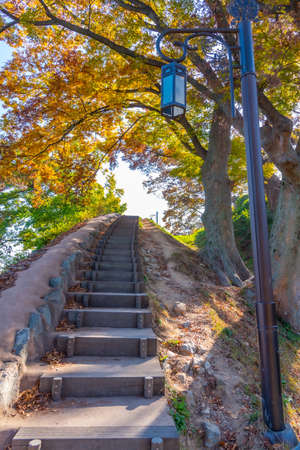 Gongsanseong fortress in Gongju, Republic of Koreaのeditorial素材