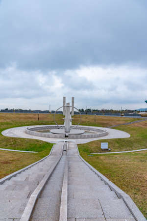 memorial to victims of Jeju uprising at April 3 Peace park at Republic of Korea