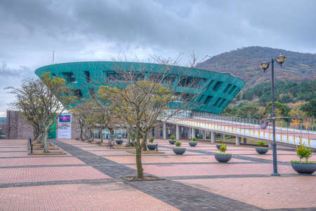 Memorial Hall at Jeju April 3 Peace park at Republic of Koreaのeditorial素材