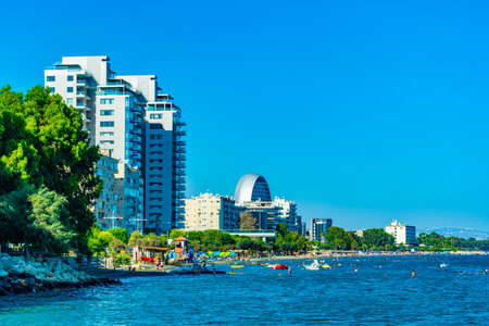 Cityscape of Limassol on Cyprusのeditorial素材