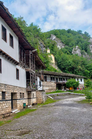 Cherepish monastery situated on a shore of Iskar river in Bulgaria