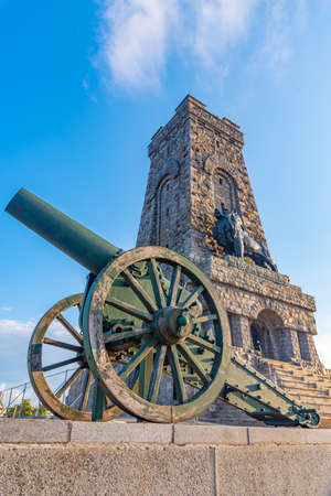 Monument to Freedom commemorating battle at Shipka pass in 1877-1878 in Bulgariaの写真素材