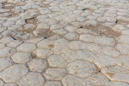 Kirkjugolf rock formation resembling church floor, Iceland